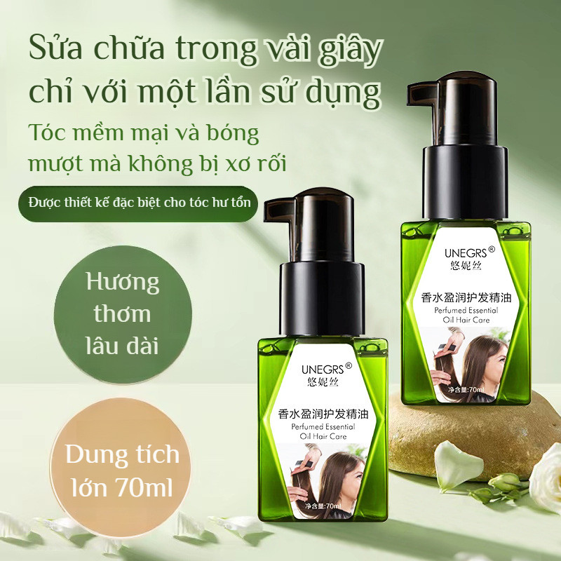 ✨𝐎𝐑𝐈𝐆𝐈𝐍𝐀𝐋✨Dầu phục hồi tóc xơ rối / Dầu dưỡng tóc khô, nhẹ và không nhờn / Dầu dưỡng tóc hương nước hoa/dầu dưỡng phục hồi tóc