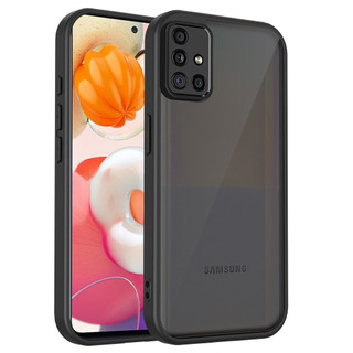 Dành Cho Samsung Galaxy M51 Ốp điện thoại Cứng Mờ Da-Cảm Giác Mềm Khung TPU Chống Sốc Mỏng Vỏ