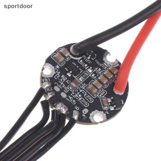 [sportoutdoor] Trình điều khiển động cơ không chổi than 7.4V / 11.1V 12V BLDC ESC 200W Bảng điều khiển tốc độ điều chỉnh công suất cao cho quạt ống Turbo DIY [out]