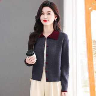 Mùa Thu Đông - Áo Len Cardigan Nam Phong Cách Phương Tây