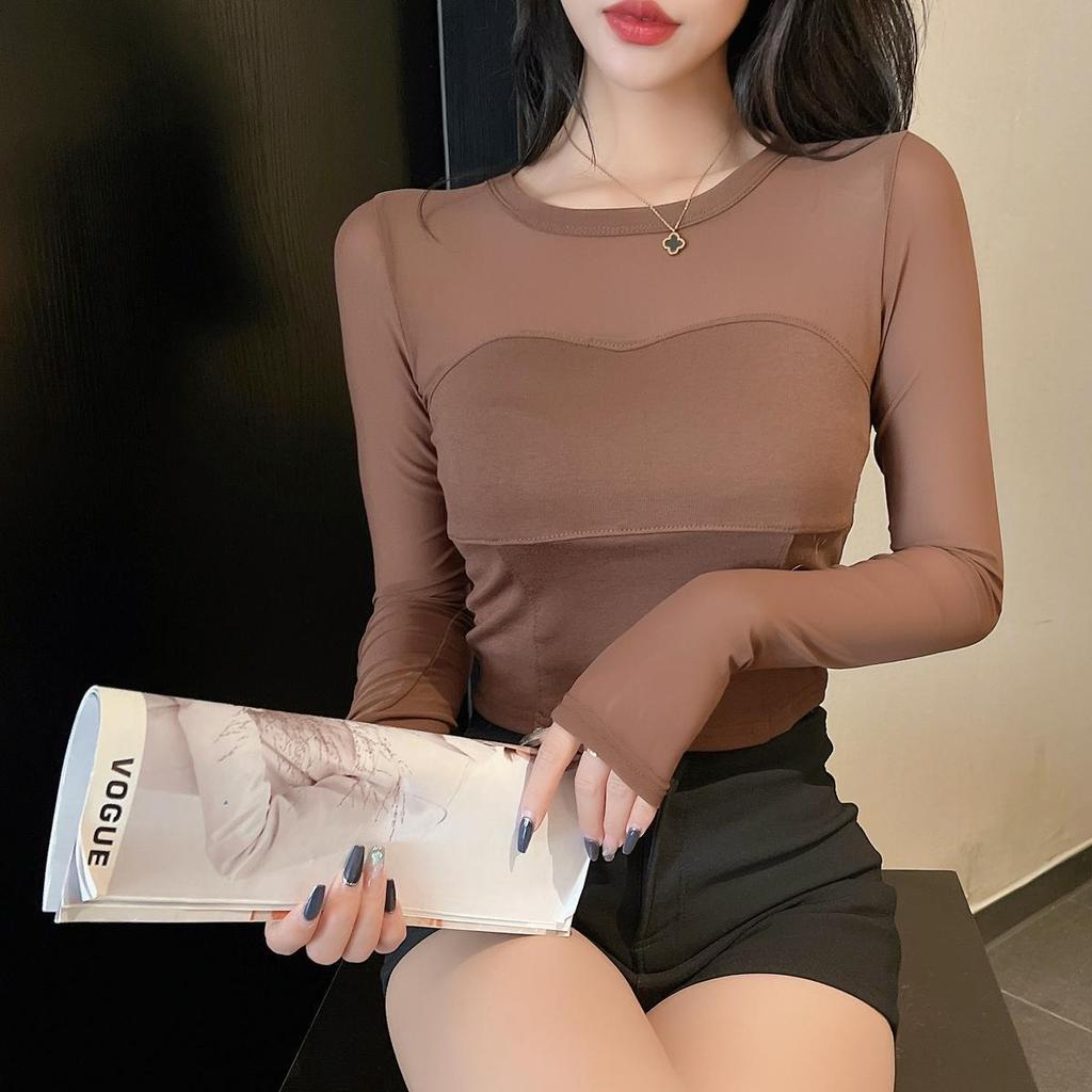 Milyfashion Áo Thun Tay Dài Cho Bé Gái, Thiết Kê Phù Hợp Với Quần Short