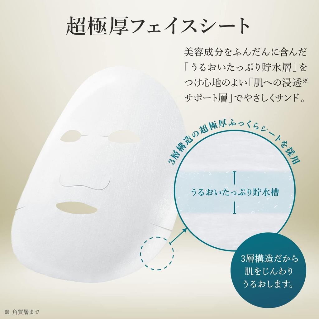 Lululun Precious Face Mask - Moisture & Balance, Large Capacity, 32 Sheets (Includes Bonus)- Direct from Japan