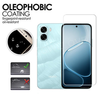 OPPO A6x 2025 Cho Oppo A6x A6 X A6 Pro A6t A6s 4G 5G Full Cover Kính Cường Lực Mặt Trước Phim Bảo Vệ Màn Hình Mặt Sau Ống Kính Máy Ảnh Phim Bảo Vệ