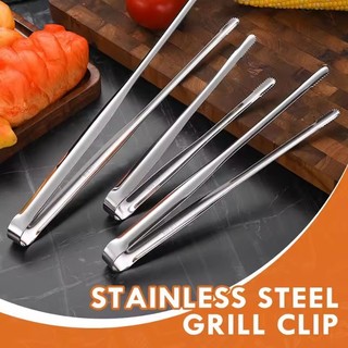1 / 3 Kẹp Thực Phẩm Nhà Bếp Bằng Thép Không Gỉ S / M / L - Kẹp BBQ Chống Trơn Trượt Đa Năng