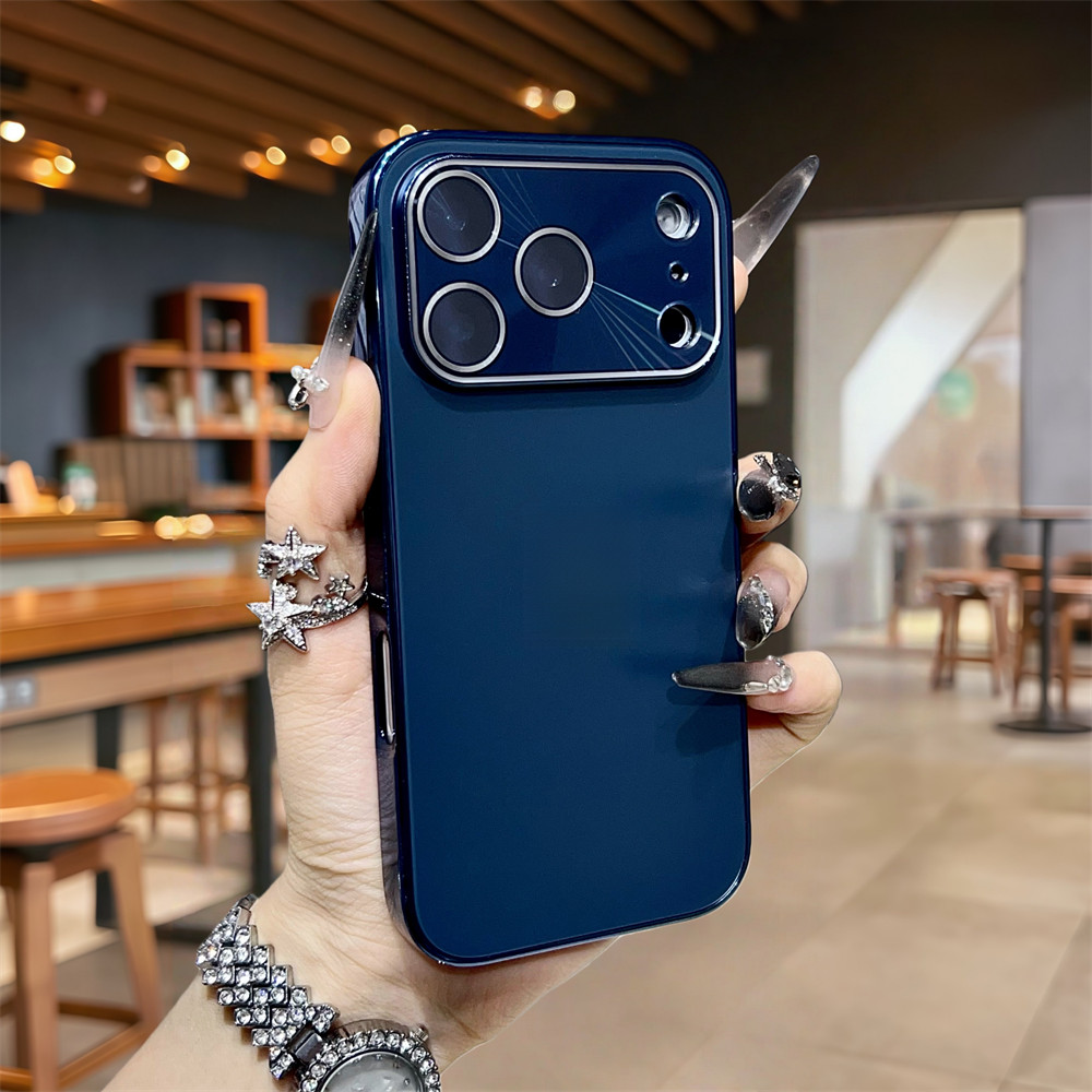 Ốp điện thoại iPhone 17 biến đổi tức thì cho iPhone 17 Pro Max 12 13 14 15 16 pro max 15 16 plus Bảo vệ ống kính chống rơi Vỏ cứng Cove chống sốc