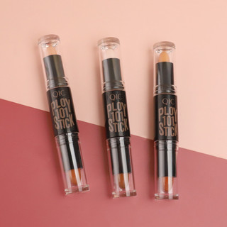 Kem che khuyết điểm hai đầu Bút che khuyết điểm Ba chiều Làm sáng da mặt V-Face Makeup Fixing Shadow Pen Mỹ phẩm Chống thấm nước, Làm sáng tông màu da, Kem che khuyết điểm, Lâu trôi, Sửa đổi tông màu da, Lỗ chân lông vô hình, Không dễ F