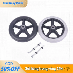 【24H】Bánh Xe Lăn Trước Thay Thế Chống Mòn esp 6 7 8 inch