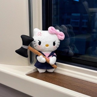 GC Sanrio Hellokitty Kawaii Grumpy Axe Túi Nhồi Bông Quyến Rũ Độc Đáo Sang Trọng Túi Phụ Kiện plushie