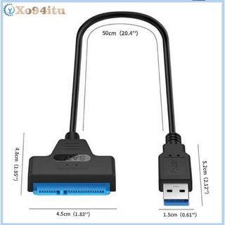XOITU USB 3.0 sang SATA 2.5 "Đầu đọc ổ cứng gắn ngoài cho cáp SSD HDD VN