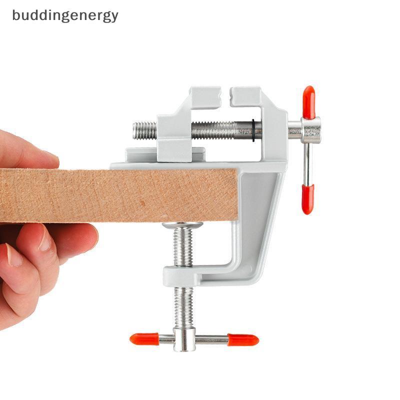 {BUDDI} Dụng cụ trang sức nhỏ Sở thích Kẹp trên bàn Kìm phẳng Dụng cụ Phó băng ghế Vise Muliti-Funcational 3.5 "Nhôm thu nhỏ {buddingenergy}