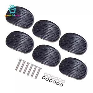 6 Miếng Kim Loại, Nhạc Cụ Guitar Chỉnh Chốt, Nút, Núm Guitar Acoustic