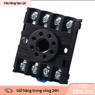 【vạn】Chân đế 8 chân dạng tròn đa dụng, tương thích hoàn hảo với nhiều dòng rơ le - Phụ kiện điện thông minh tiết kiệm ch