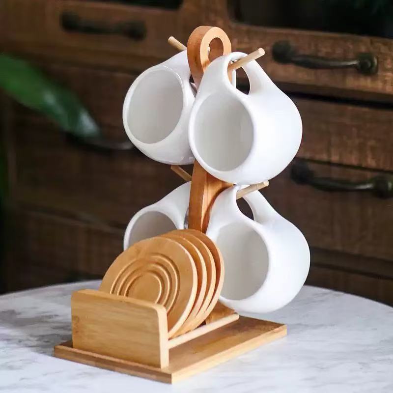 Cốc gốm cổ điển sức khỏe, cà phê, sữa, tiện dụng cho văn phòng