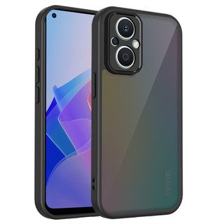 Dành Cho OPPO Reno 7Z 5G / 8Z 5G Ốp điện thoại Cứng Mờ Da-Cảm Giác Mềm Khung TPU Chống Sốc Mỏng