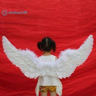 < zhuliye246 > Hình Nuốt Thiên Thần Trắng Có Dây Đeo Co Giãn Cho Tiệc Trẻ Em Cosplay Trang Trí Sinh Nhật Halloween