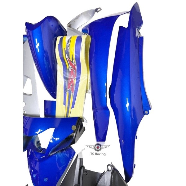 Dàn áo wave rs xanh đen - tặng team 3 lớp