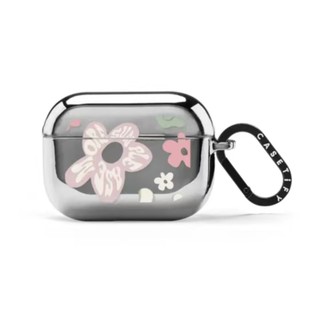 Hoa Trái Cây Gương Mạ Trái Tim Tình Yêu + Móc Khóa Dành Cho AirPods Pro 3 Pro 2 Pro 4 3 Có Hộp Bảo Vệ