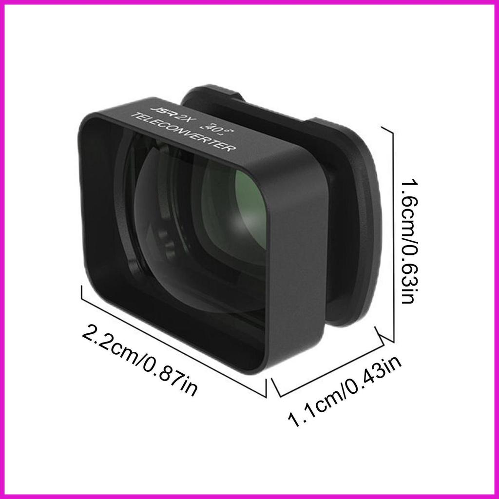 Dành Cho DJI Osmo Pocket 3 Camera Zoom Lens Bộ Lọc Từ Tính Chuyên Nghiệp Cận Cảnh Macro Chụp Ảnh Ống Kính lyuvn