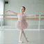 BORAGETE Bé Gái Ballet TuTu Đầm, Váy Ba Lê Dài Tay Sequin Trẻ Em, Đầm Hoàng Tử Mềm Mại Chuyên Nghiệp Dây Đeo Chéo Ballerina Cổ Tích Đầm Chấm Điểm