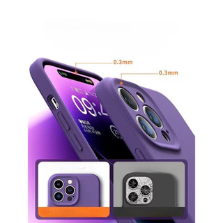 Ốp điện thoại silicon lỏng mềm chống sốc và chống rơi Monee tương thích cho iPhone17 16 15 14 13 12 11 Pro Max X XS Max XR 7 8 15 16 Plus