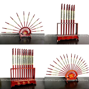 Bộ Đũa Thờ, Đế Cắm Đũa Trưng Bày Trên Bàn Thờ, Tủ Thờ - Phong Thủy Tâm Linh, Truyền Thống Văn Hóa Việt