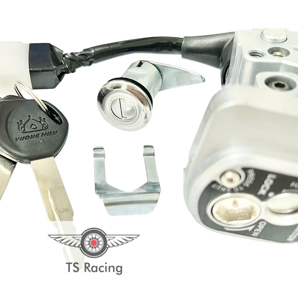 Bộ ổ khoá trước sau wave rsx at (tay ga) vương niệm
