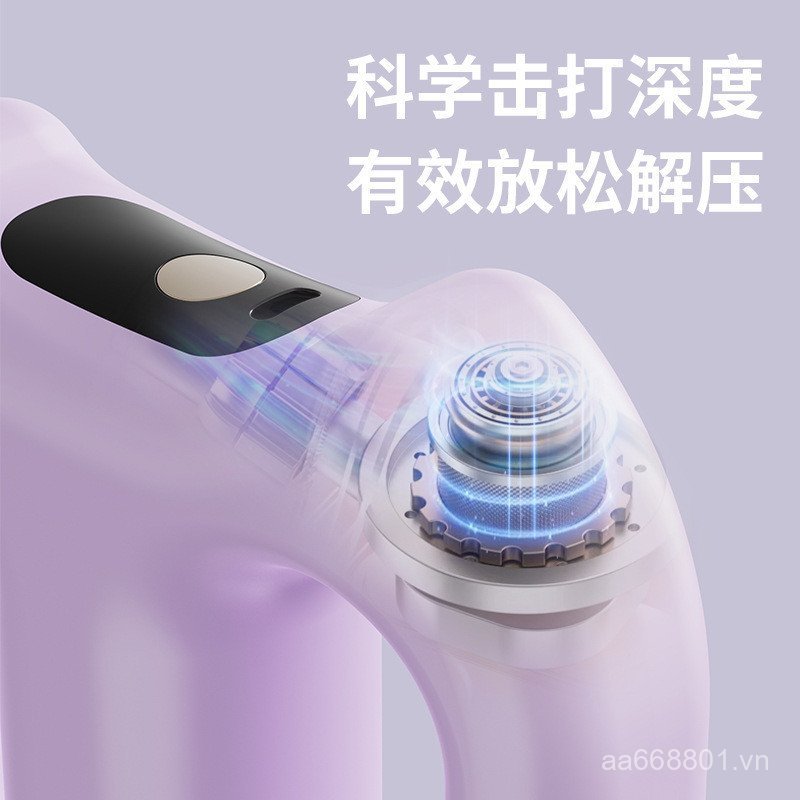 Fascia Súng Đôi Nhẫn Thể Dục Tiện Dụng Cụ Mát Xa Sạc Đốt Cháy Mỡ Fascia Ring Mini Rung Yoga Nhẫn 2FGU