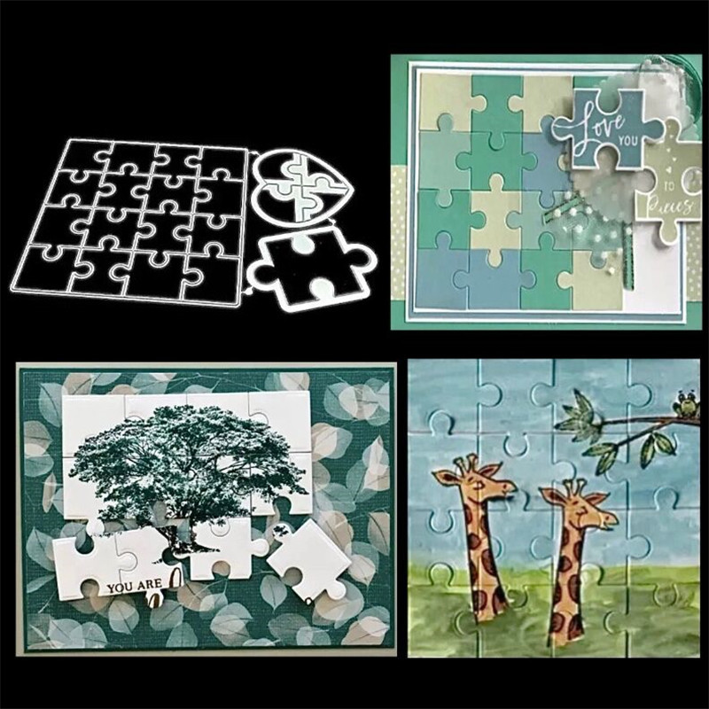 Xếp Hình Vuông Nền Kim Loại Thép Carbon Cắt Khuôn DIY Dập Nổi Mẫu Sổ Lưu Niệm Album Ảnh Thiệp Chúc Mừng Cắt Chết Giấy Nghệ Thuật Khuôn