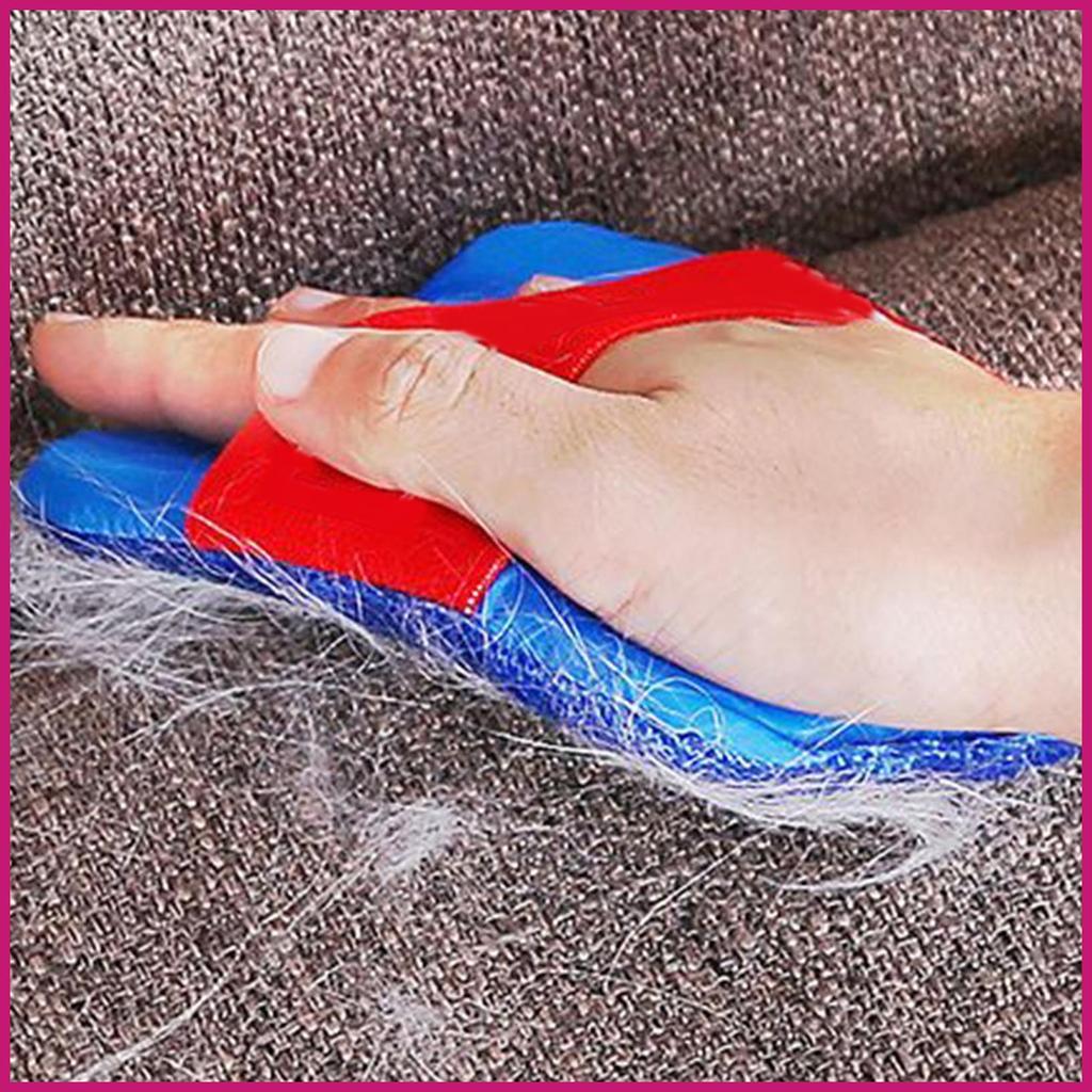 Quần áo Lint Tẩy lông thú cưng Dụng cụ tẩy lông Bàn chải làm sạch 2 miếng Lint Brush Cleaner Loại bỏ áo làm sạch shopidaevn