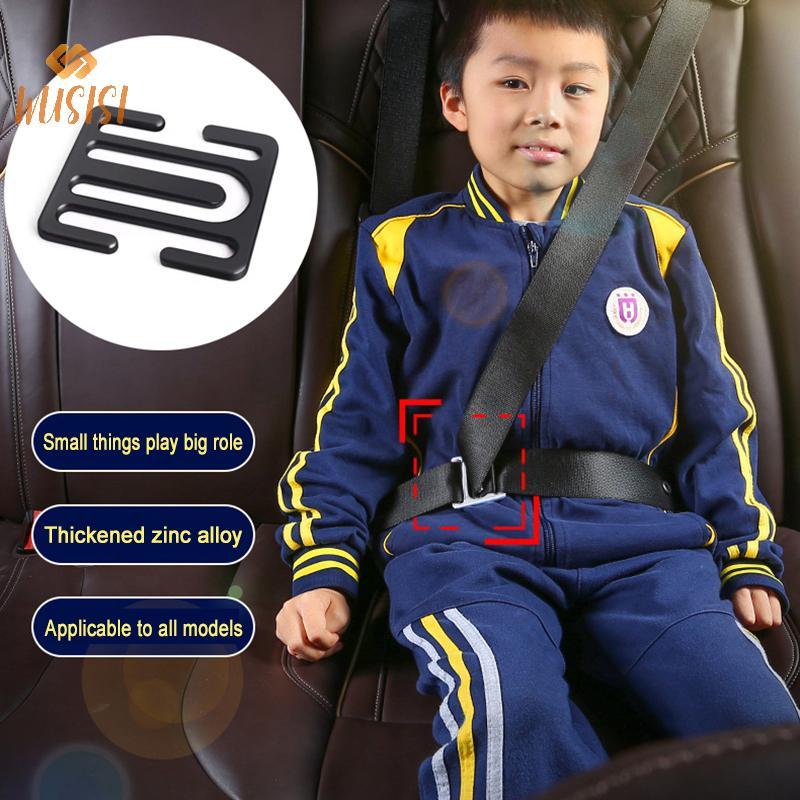 [WUSISI] 1Pc Xe Ô Tô Điều Chỉnh Đai An Toàn Trẻ Em Giới Hạn Neo Cho Ghế Chống Cổ Đa Năng Dây Đeo Vai Cổ Dây An Toàn Hạn Chế MỚI