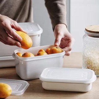 Hộp đựng thịt đông lạnh 350 / 700 / 800ml Tủ lạnh Nhật Bản - Hộp đựng kín giữ tươi thực phẩm