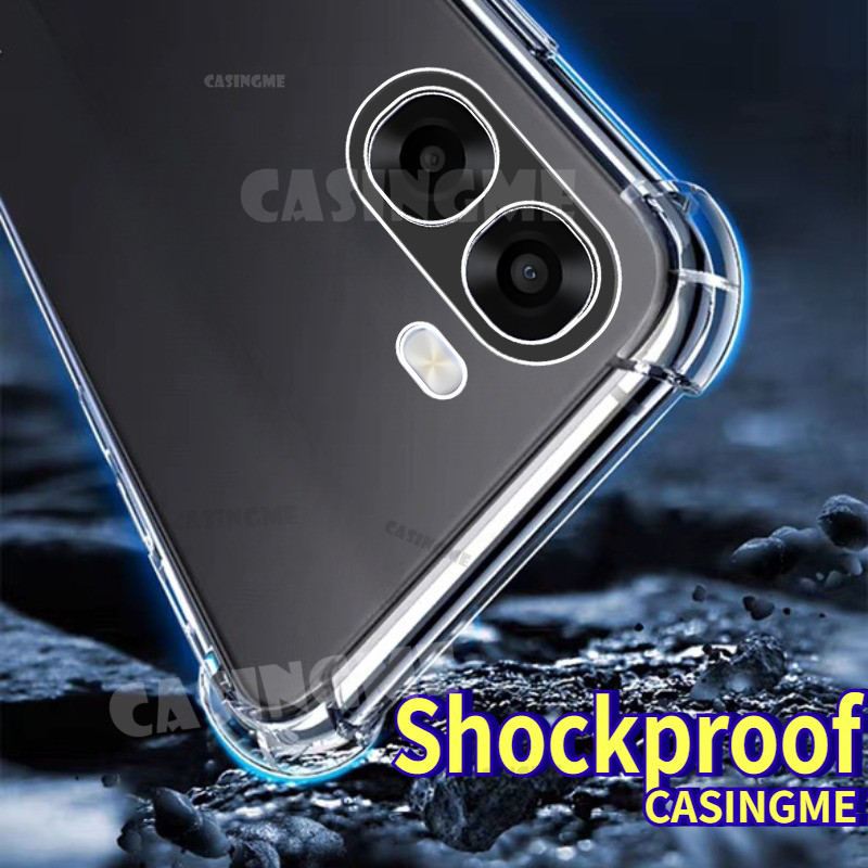 Ốp điện thoại trong suốt túi khí OPPO A6x 2025 cho OPPO A6x OPPOA6x A6 X 6x Pro 4G 5G 2025 Vỏ điện thoại silicon chống sốc trong suốt Vỏ bảo vệ VivoY16