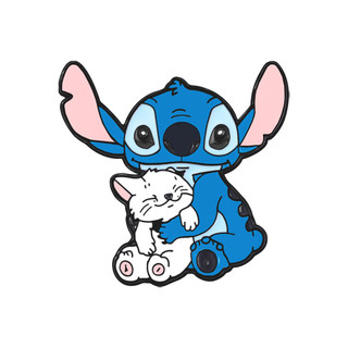 1 Chiếc Sao Dễ Thương Baby Stitch Trang Trí Trâm Cài