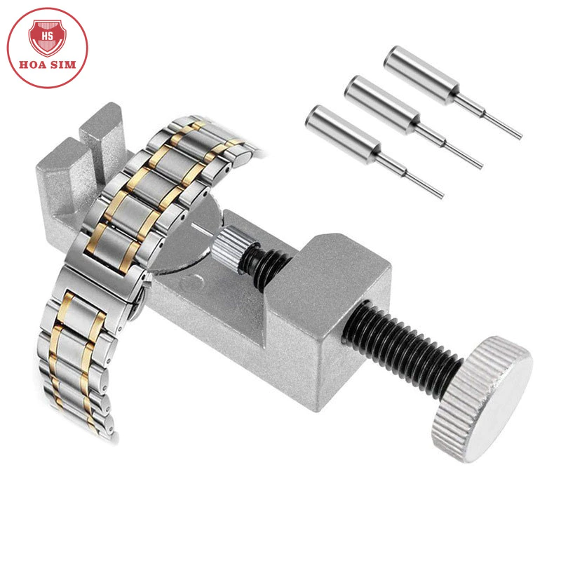 Dụng cụ tháo mắt dây đồng hồ kim loại