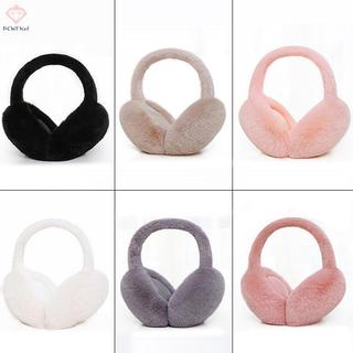 PCWFKef Thời Trang Mùa Đông Ấm Áp Bịt Tai Lông Tơ Muff Cho Nữ Mềm Mại Sang Trọng Bịt Tai Bé Gái Bé Trai Thời Tiết Lạnh Làm Ấm Tai Có Thể Gập Lại Earflaps Mới