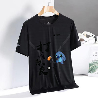 YONEX Huấn Luyện Hàng Ngày Chạy Bộ Tay Ngắn Mồ Hôi Áo Sơ Mi Thoáng Khí Nam Nữ Cầu Lông Bóng Chày Thanh Niên Ngoài Trời Giải Trí Thể Thao Hàng Đầu