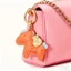 Unstop * Móc Khóa Da Với Ngựa Quyến Rũ Thời Trang Handmade Động Vật Mặt Dây Chuyền Móc Khóa Phụ Kiện Để Sử Dụng Hàng Ngày