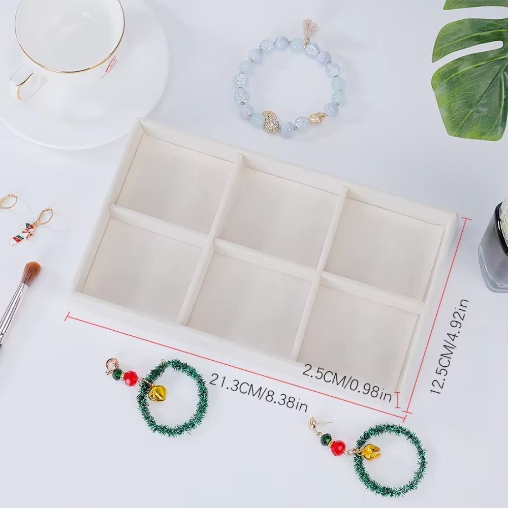 BAMBOOB Nhung Hộp Bảo Quản Trang Sức, Nhung Có Thể Xếp Chồng Vòng Cổ Khay Trưng Bày, Nhiều Màu Tổ Chức Khay Vòng Tay Vòng Cổ