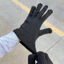 Găng Tay Dệt Kim Polyester Nhẹ, Chống Trơn Trượt cho Chạy Xe Đạp & Trượt Tuyết Ngoài Trời