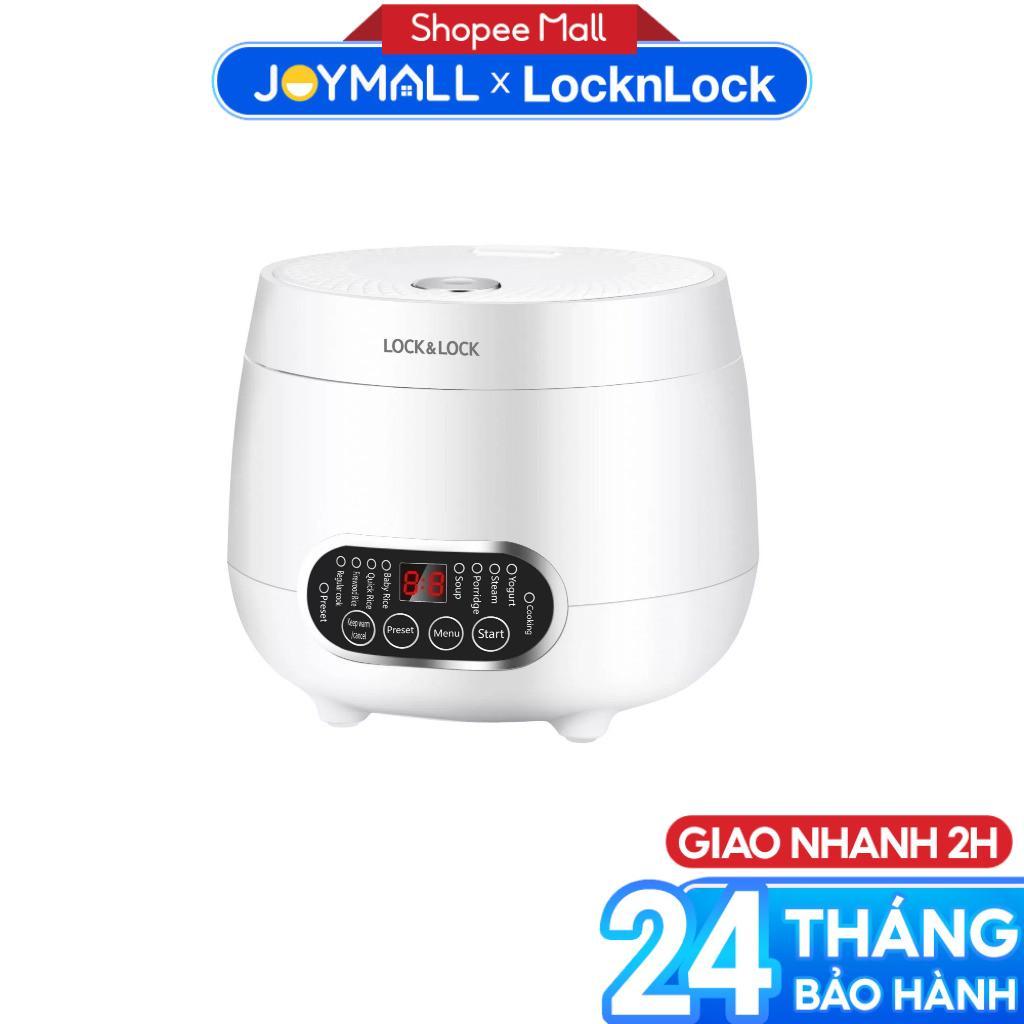 Nồi Cơm Điện Kỹ Thuật Số LocknLock Digital Rice Cooker 0.8L EJR326WHT ...