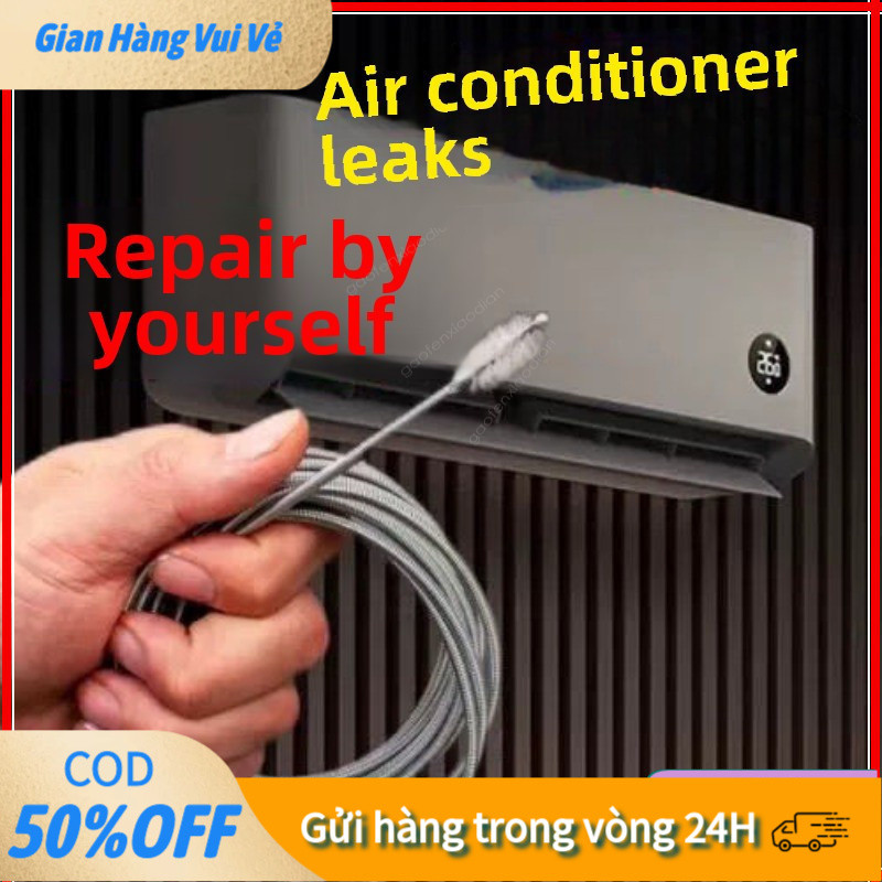 【24h】Dụng cụ thông tắc ống thoát nước điều hòa tủ lạnh thiết kế tiện lợi giúp giải quyết nhanh các vấn đề rò rỉ và tắc n