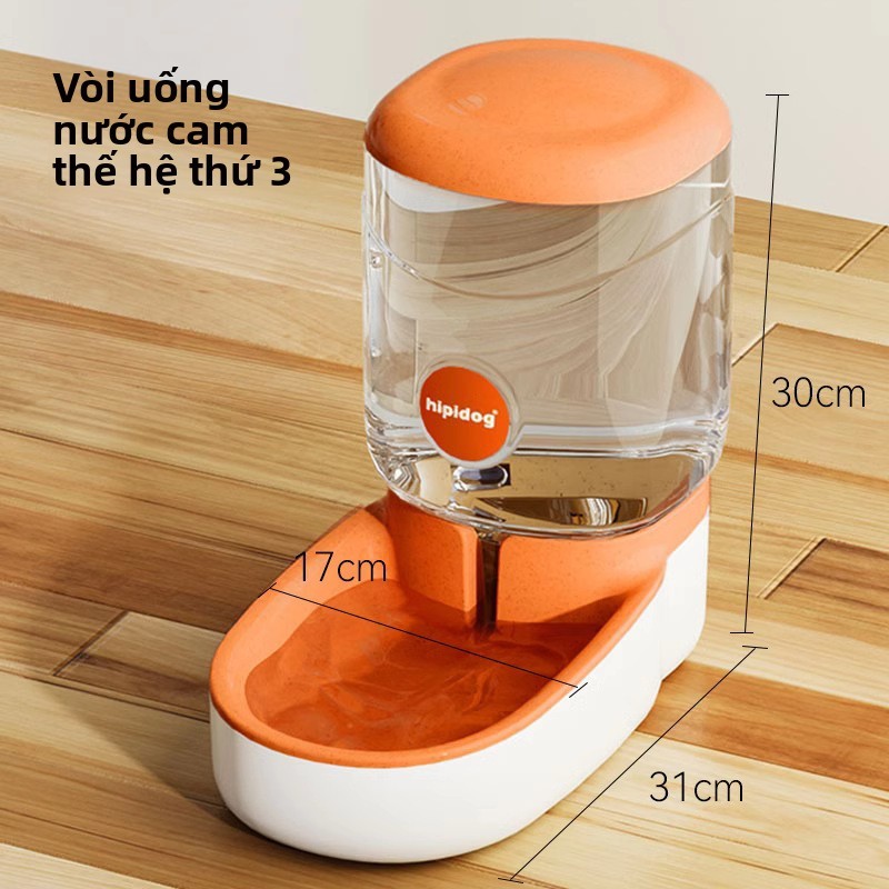 Dog Feeder With Adjustable And Non Slip And Easy Clean Reference: Automatic Pet Feeder And Water Dispenser 4L