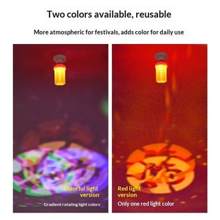 SMVP LED Bóng đèn đổi màu sắc tốt lành và lễ hội, Bóng đèn bóng rồng lớn, Khói đám cưới ngày lễ, Bóng đèn năm mới của Trung Quốc, Đỏ cầu vồng E27 220V 5W