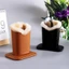 Giá đỡ kính mắt RTJIFSS, Đế trưng bày kính mắt bằng vải Polyester sang trọng, Giá đỡ kính râm bằng da chất lượng cao
