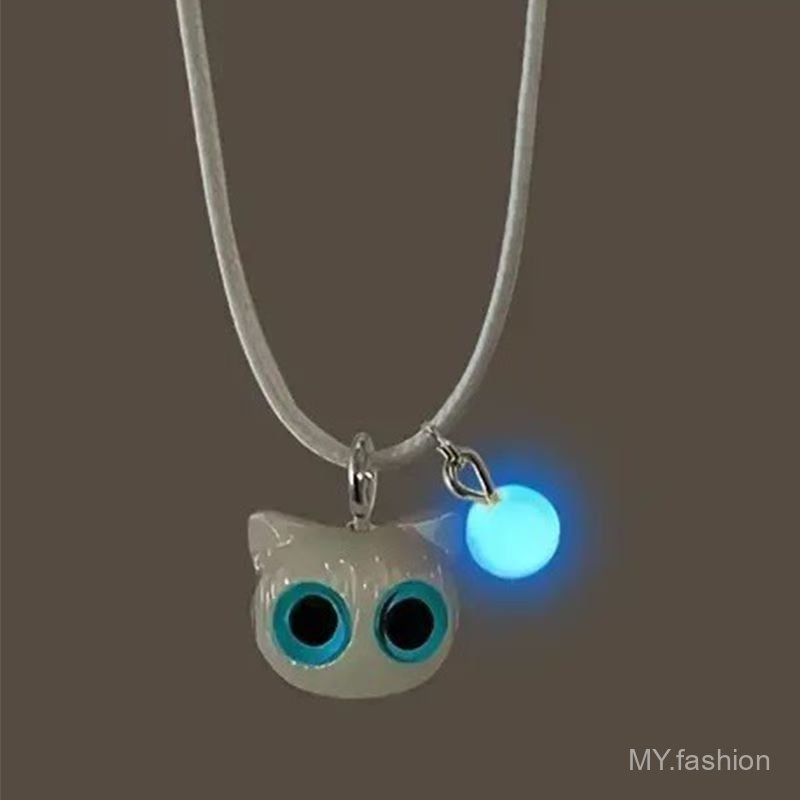 Vòng tay và vòng cổ mèo dạ quang handmade -Perfect choice for female students