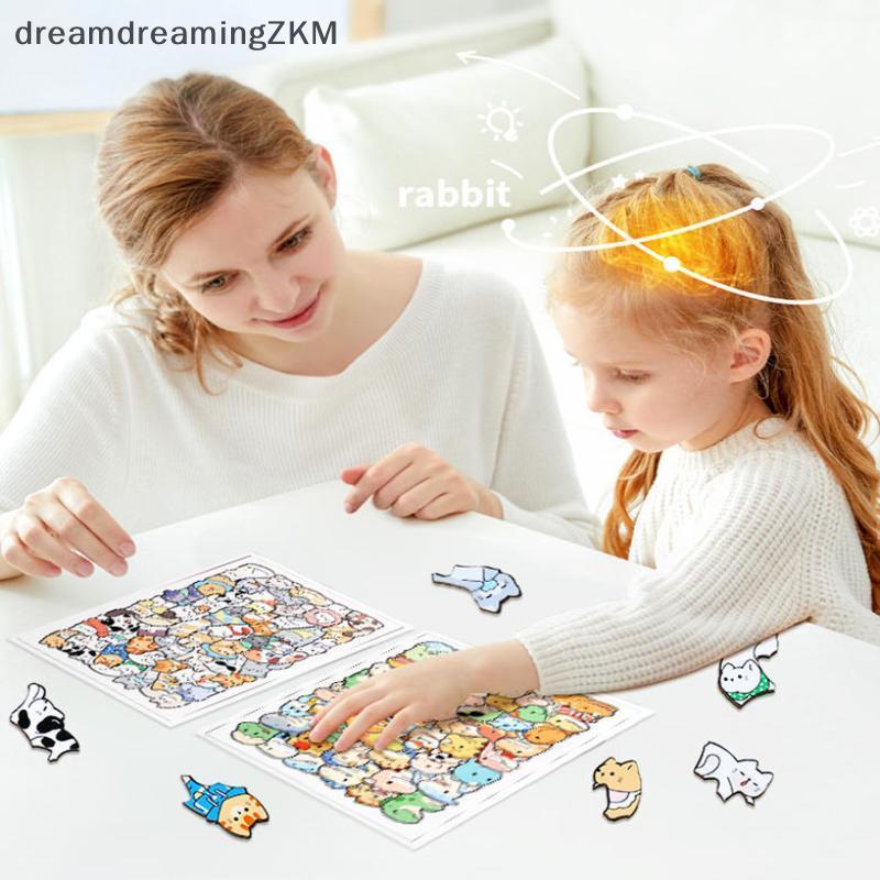 [dreamdreaming] 1 Bộ Câu Đố Giáo Dục Gấu Mèo Cho Động Vật Trẻ Em Xếp Hình Bằng Gỗ Ghép Hình Đồ Chơi Xếp Chồng Bé Trai Bé Gái Quà Tặng Trang Trí Giáng Sinh [zkm]