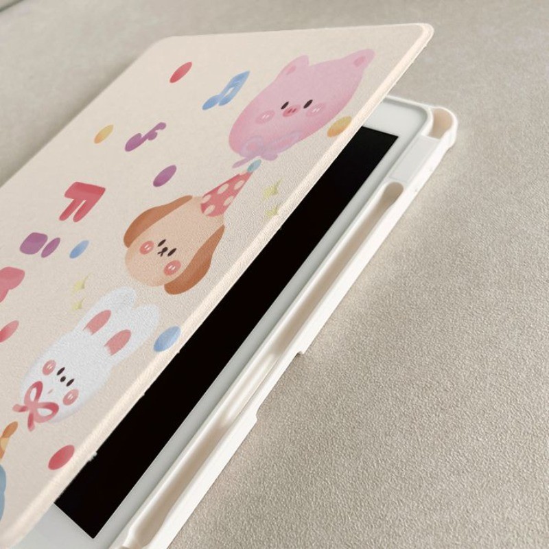 Ốp Bảo Vệ Cho iPad 2025 A16 gen11th M4 2024 pro11 Air4 / air5 Air2 Gen5 / 6 air 13 inch thế hệ thứ 10 air 11 M2 Air6 M3 Air7 Mini4 / 5 / 6 Gen7 Gen8 Gen9 pro 12.9 Xoay 360 Độ