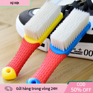 【Hỷ】Bàn chải chà sàn và giặt giày 2 trong 1, lông mềm mại và đàn hồi, làm sạch sâu mà không để lại xơ vải trên bề mặt