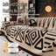 Chăn sofa CATIYAHA, Tấm bảo vệ ghế sofa thoải mái chống trượt, Khăn sofa ấm áp đan xen cổ điển thời trang