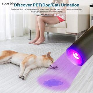 [sportoutdoor] Đèn pin UV 3W 365nm Đèn pin sạc USB cho thú cưng Nước tiểu Tinea Money Ore Scorpion Bút đánh dấu mực vô hình [out]